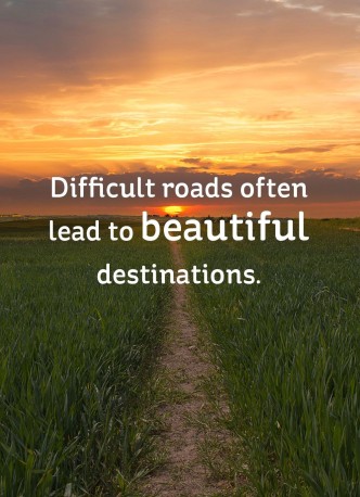 difficult-roads-life-quote